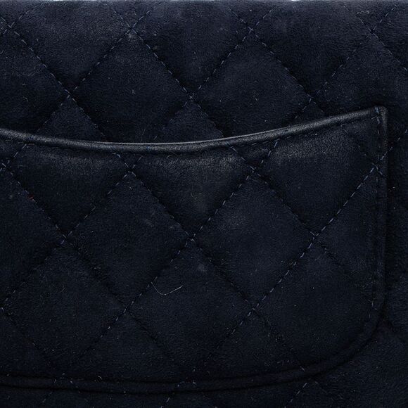Chanel Suede Crystal Cocostellar Wallet on Chain - Picture 15 of 16